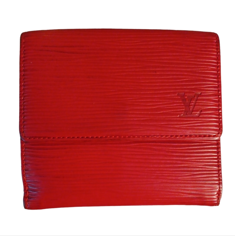 ✨️LOUIS VUITTON EPI LEATHER ELISE WALLET